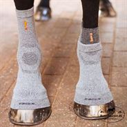 Incrediwear Circulation Hoof Socks, Par - Grå